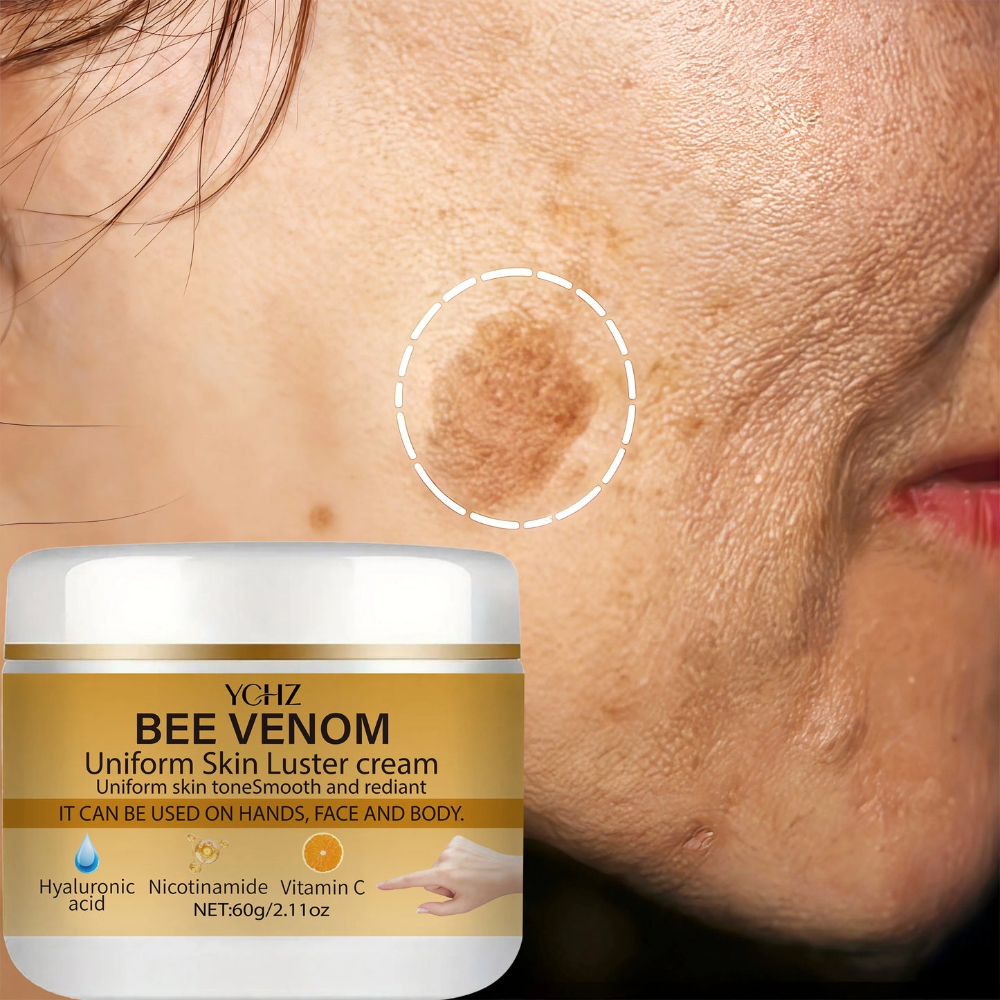 Bee Venom Brightening Cream – Dark Spot & Skin Tone 60g
