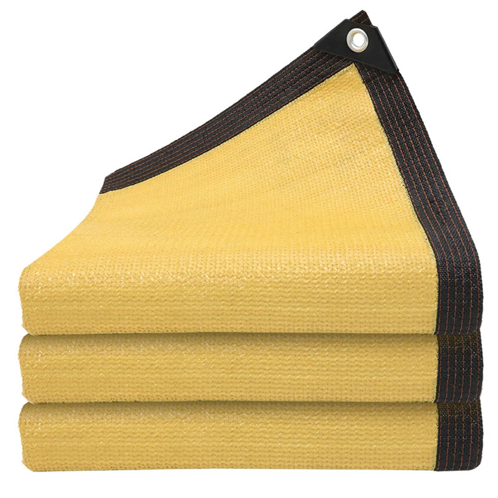 Sunshade Sail Polyester Encrypted Sunscreen Net Thickened UV Block