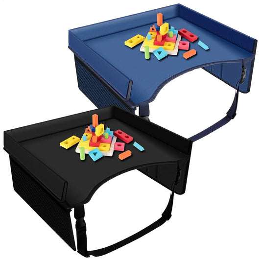 Kids Car Seat Travel Tray – Foldable Play Table & Organizer Kids Travel Tray Peaceful Pleasures Health and Wellness