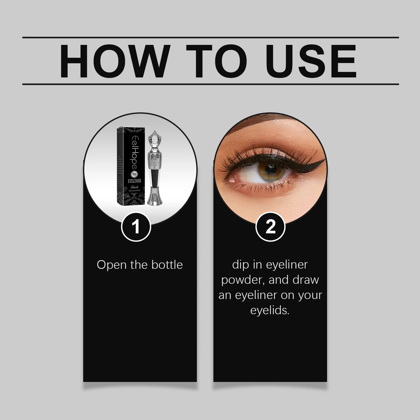 Waterproof Colored Eyeliner Pen – 4 Colors, Long-Lasting