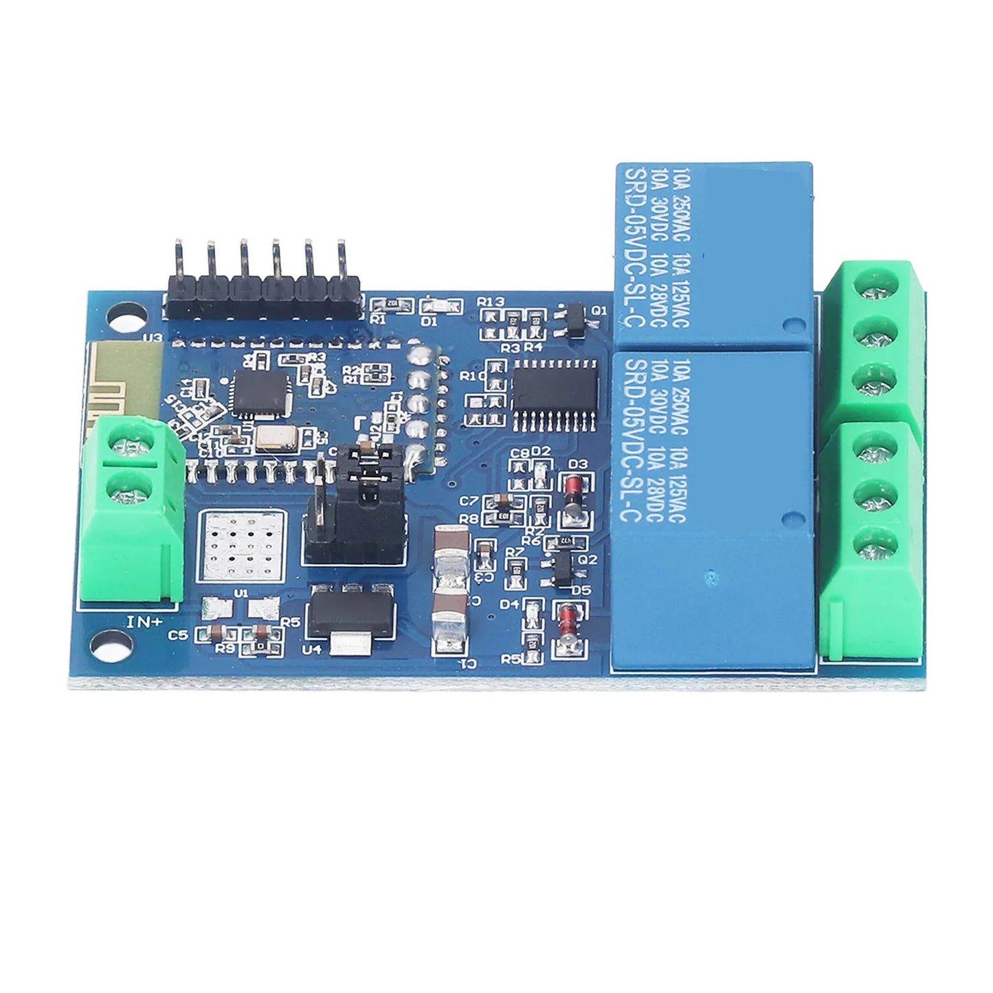 BT Relay Module PCB Easy To Install Professional BT Relay Board APP Control Compact DC5V 2 Channel for Smart Home Appliances Peaceful Pleasures Health and Wellness