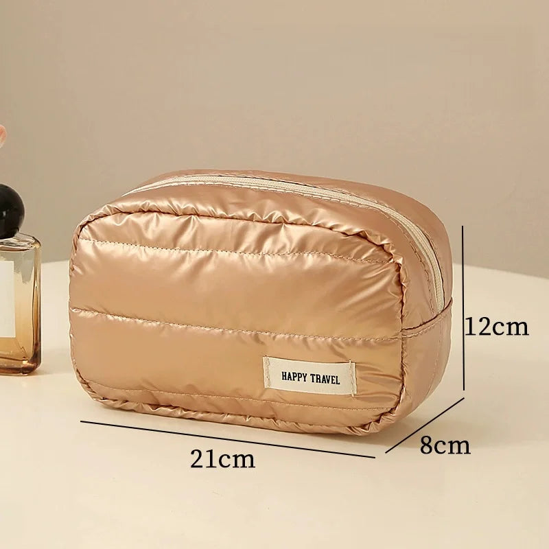 Large Waterproof Travel Makeup Bag & Cosmetic Organizer