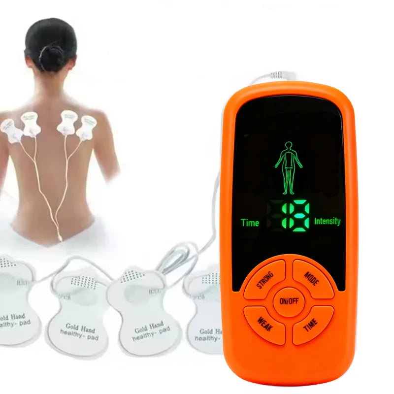 Multifunctional Digital Modes Massage Device ECG Neck Massage Machine Mini Muscle Device Peaceful Pleasures Health and Wellness