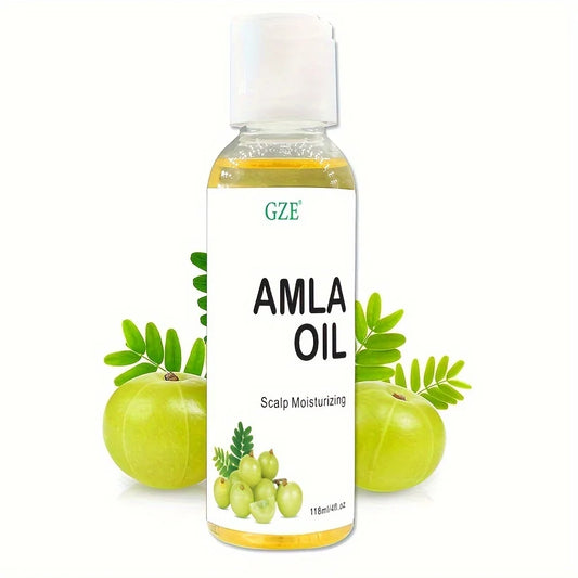 GZE Amla Hair Oil – Shine, Scalp Moisture & Strength | 118ml Amla Hair Oil Peaceful Pleasures Health and Wellness