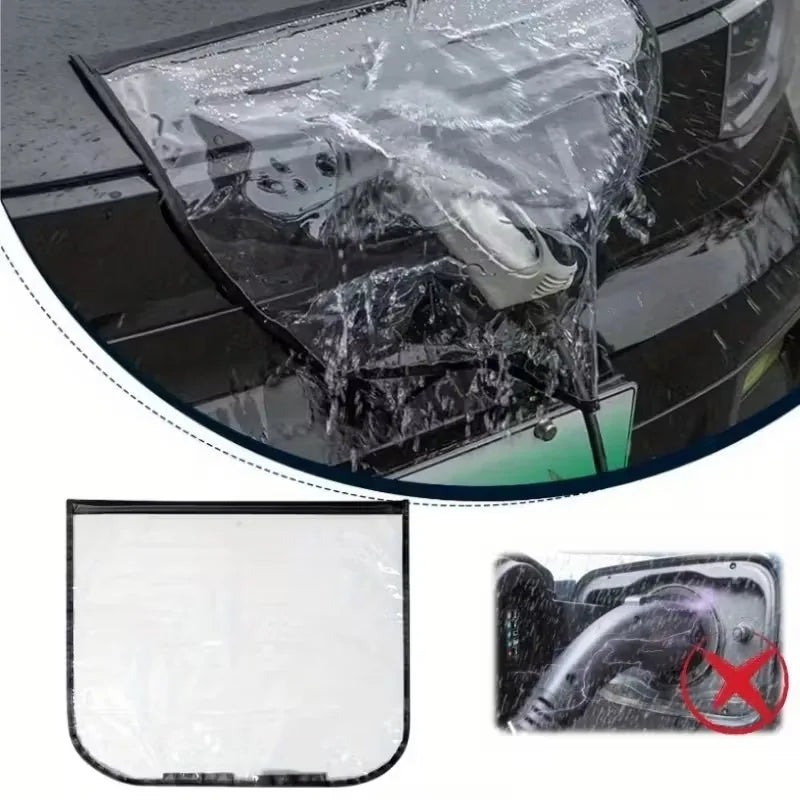 EV Charging Gun Rain Cover | Magnetic Waterproof Dustproof