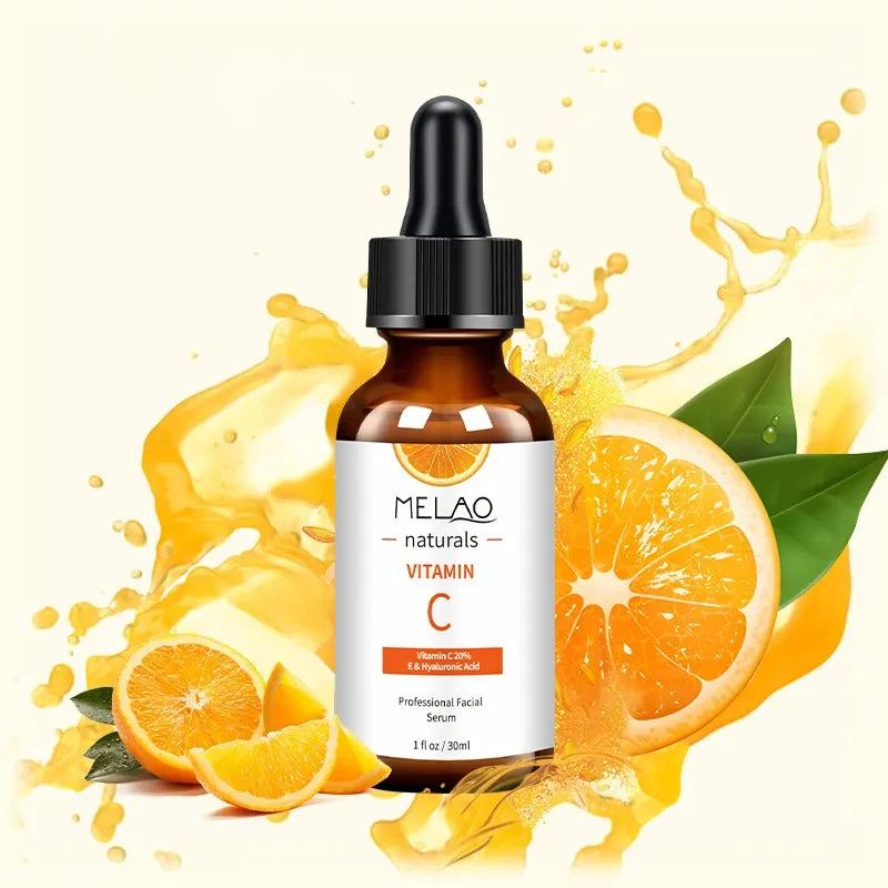 MELAO Vitamin C Serum – Hyaluronic Acid, Vitamin E Anti-Aging