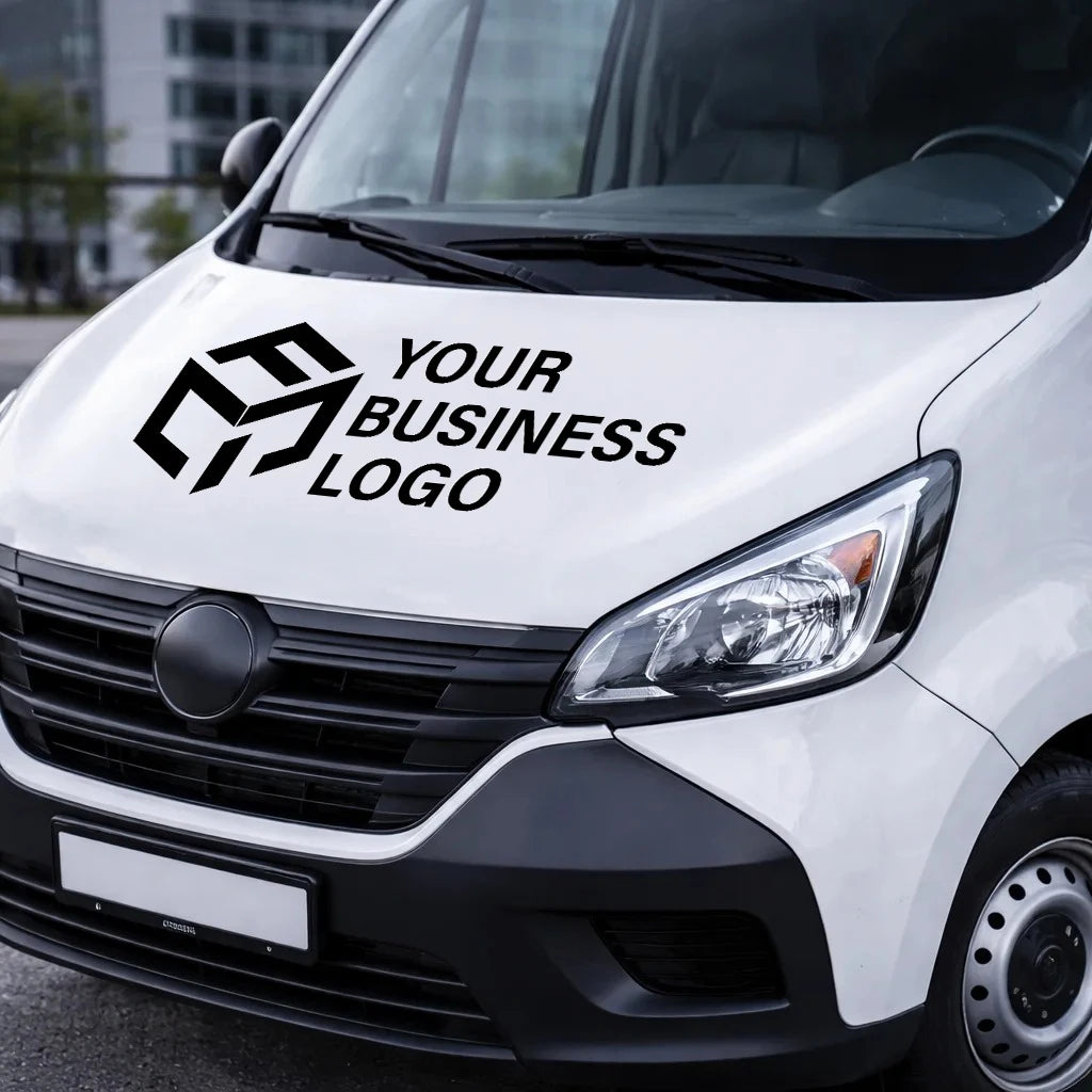 Custom Logo Vinyl Sticker | Waterproof Car Window Decal