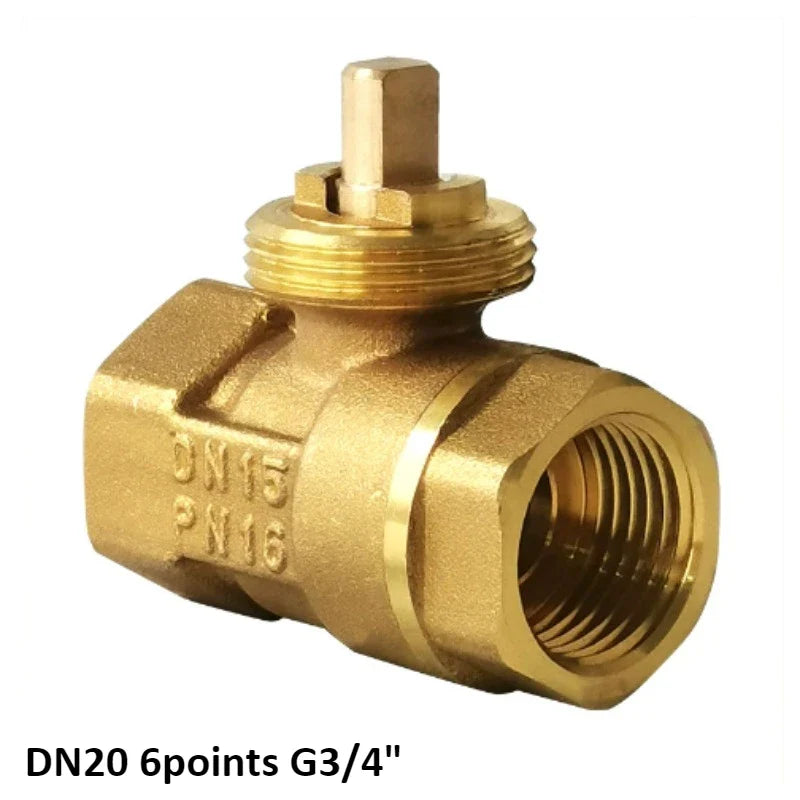 Electric Brass Ball Valve DN15–DN50 Threaded | CE Certified