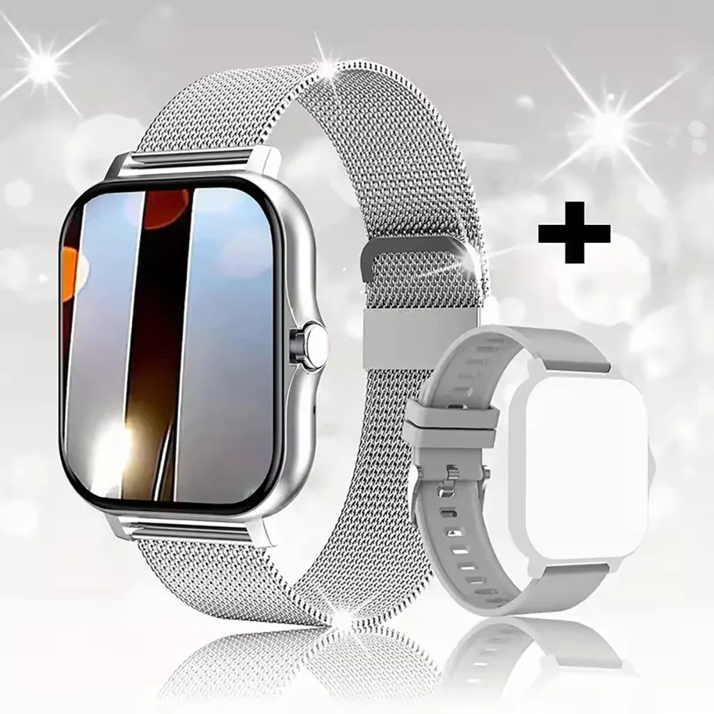 1.44" Touch Smartwatch – Bluetooth Calls & Fitness Tracker