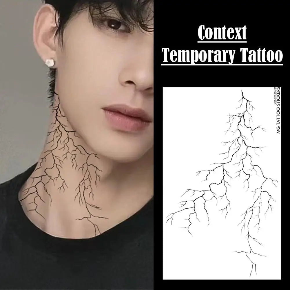 Tattoo Sticker Temporary Tattoo Sticker Face Body Art Sticker Disposable Cosplay Facial Decor Context Temporary Tattoo Peaceful Pleasures Health and Wellness