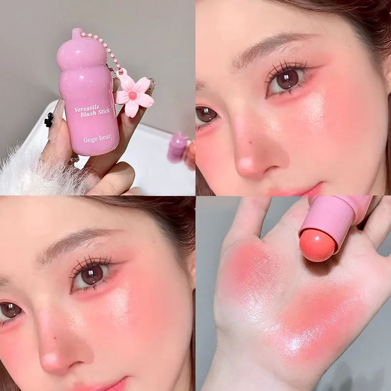 2-in-1 Lip & Cheek Blush Stick | Waterproof Long-Lasting