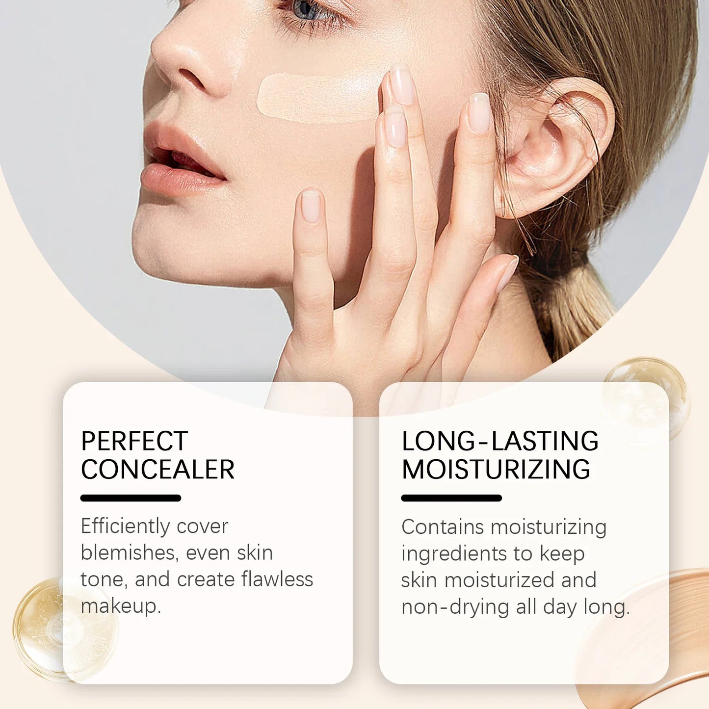 Eelhope Natural Finish Liquid Foundation – Sensitive Skin 30ml