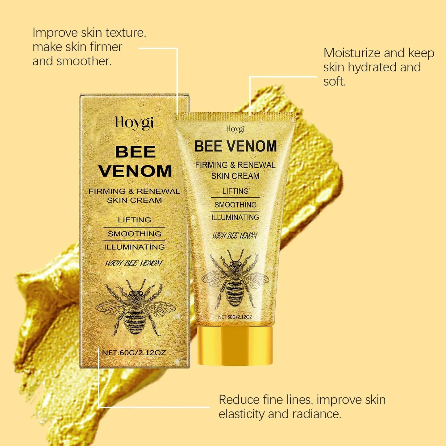 Bee Venom Face Cream – Firming, Lifting & Anti-Aging 60g
