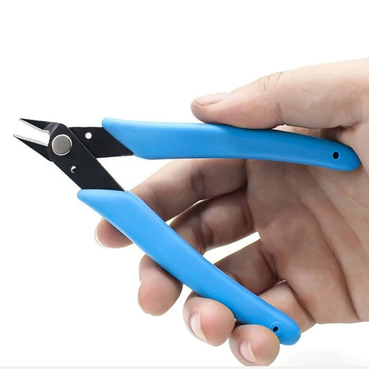 5-Inch Micro Diagonal Cutter | Flush Wire & Zip Tie Snipper Diagonal Wire Cutter Peaceful Pleasures Health and Wellness