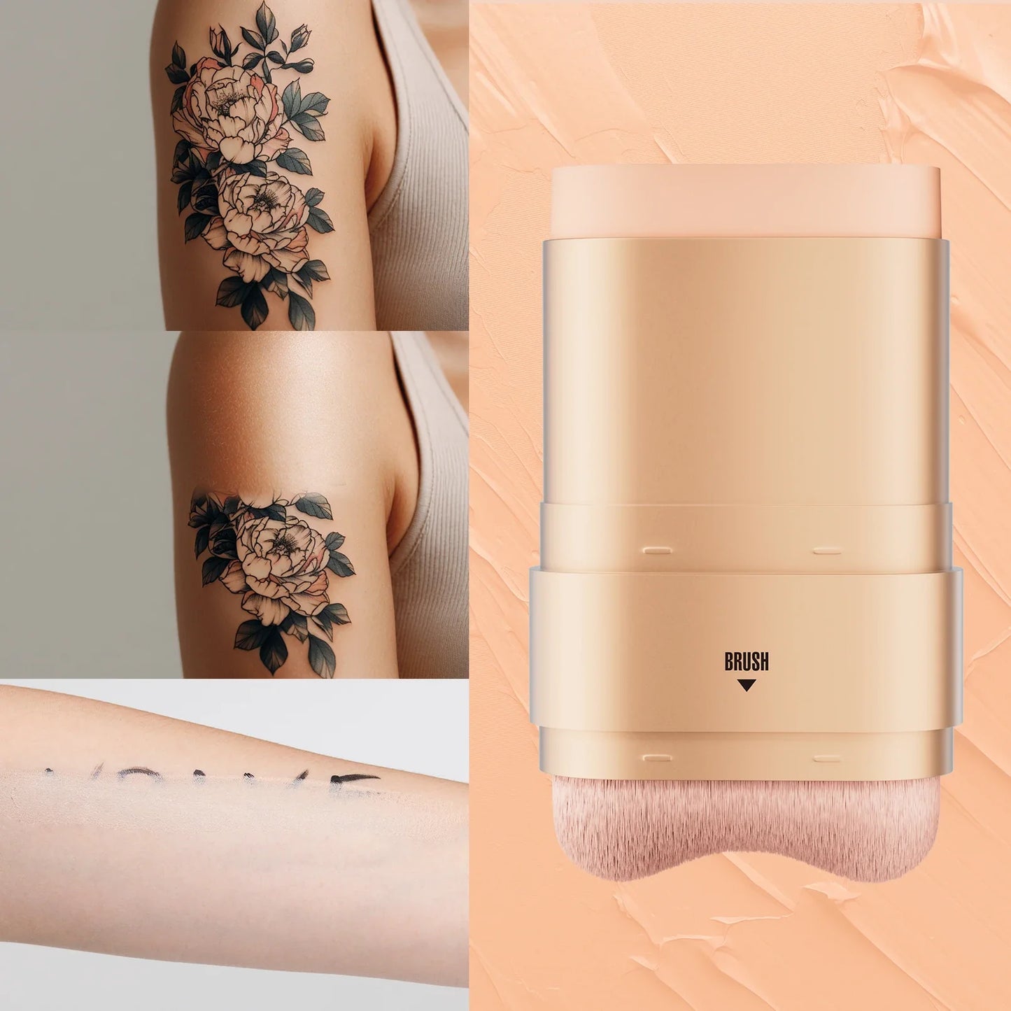 SADOER 4-Color Concealer Palette – Waterproof & Long-Lasting