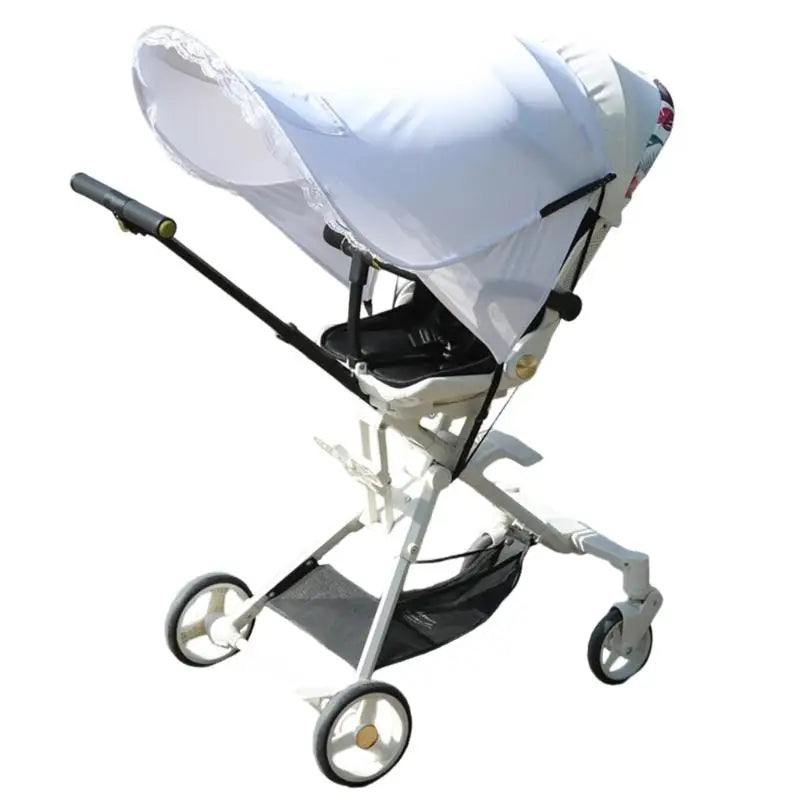 UPF50+ Baby Stroller Sun Shade Canopy | Easy Install