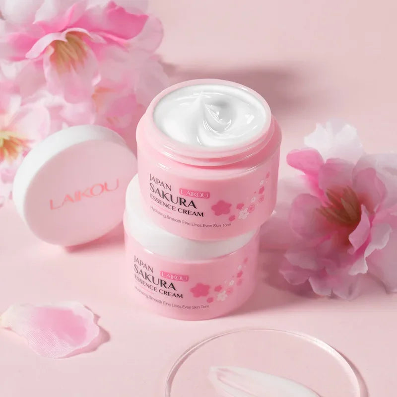 LAIKOU Sakura Essence Face Cream – Hydrating & Brightening