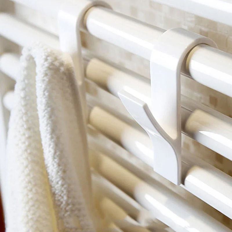 Radiator Hook Clips – Towel & Clothes Hanger for Heated Rails