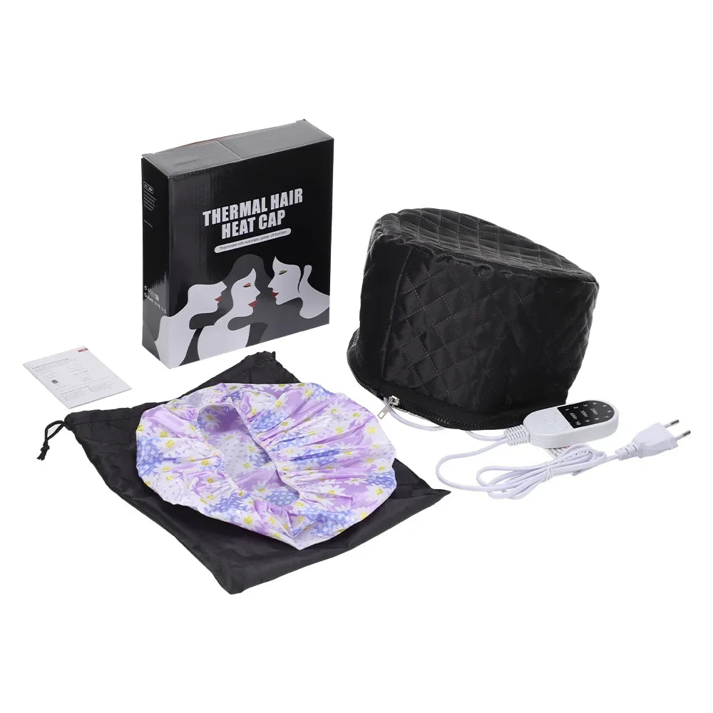 URGGU 10-Level Electric Hair Steamer Cap | Thermal Treatment Hat