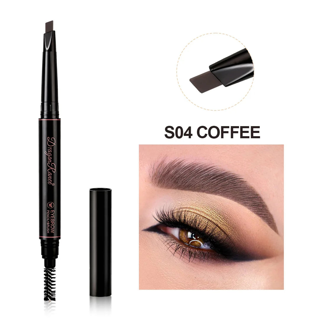 2-in-1 Waterproof Eyebrow Pencil with Spoolie Brush | All Day