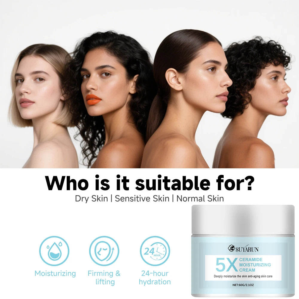 SUYARUN Vitamin C & Collagen 5X Niacinamide Face Cream - Brightening, Anti-Aging, Hydrating, Fast Shipping, Free Shipping. Peaceful Pleasures Health and Wellness