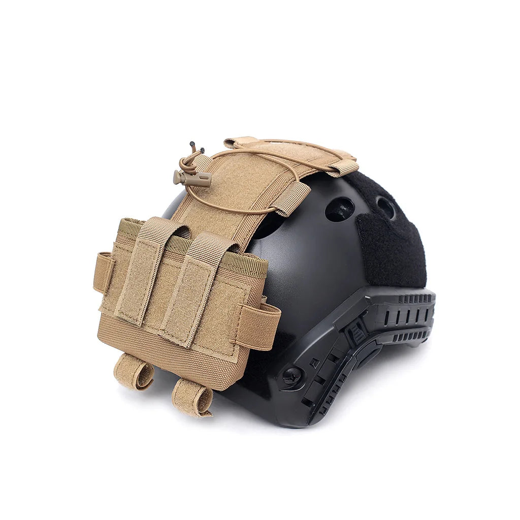 Tactical Helmet Battery Pouch MK2 Battery Pack Accessory Helmet Counterweight Pack Airsoft Hunting FAST Helmet Accessories ﻿ Peaceful Pleasures Health and Wellness