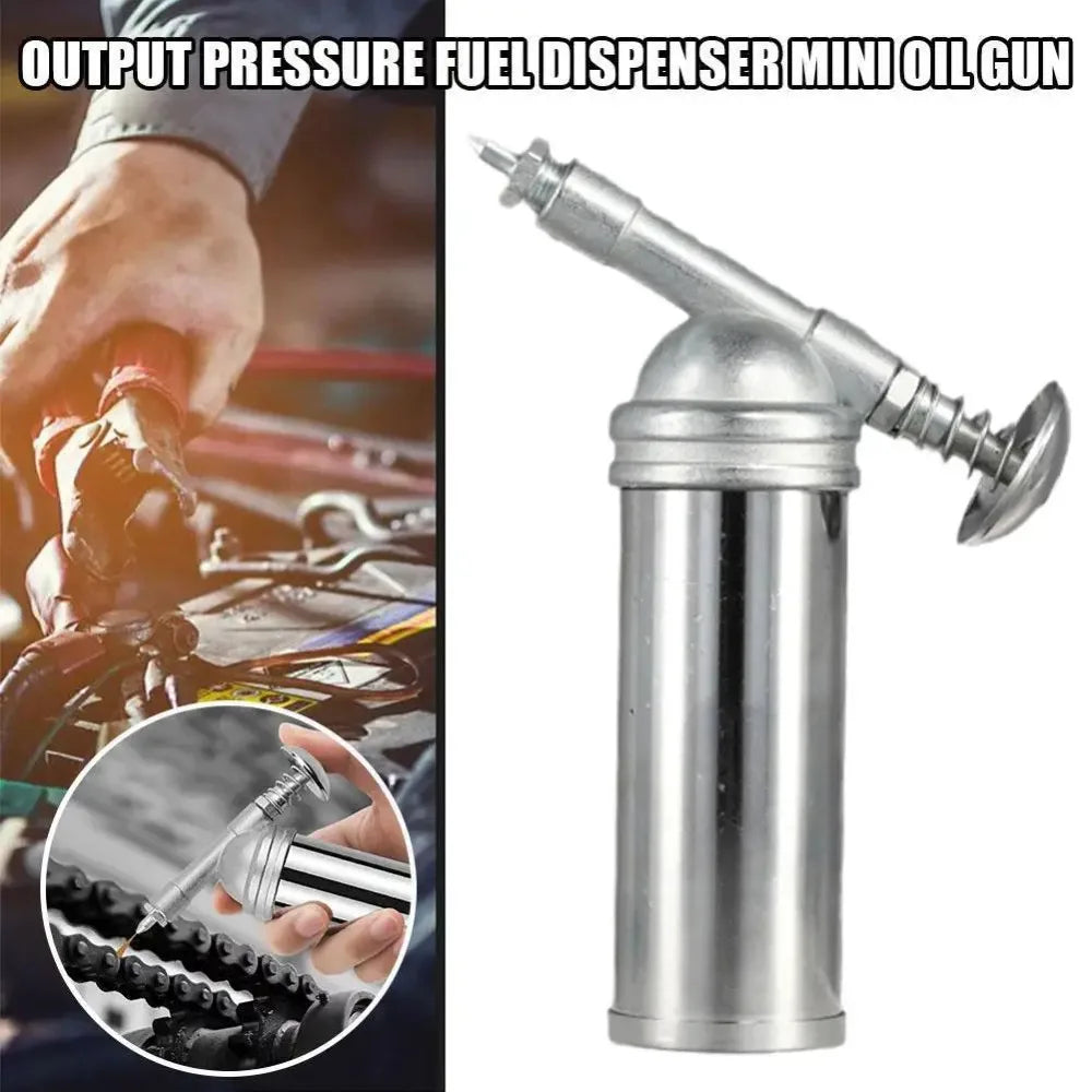 1000PSI High Pressure Mini Grease Gun 80cc Handheld Portable Oiler Lubrication Tool for Car Motorcycle Bike Maintenance Peaceful Pleasures Health and Wellness