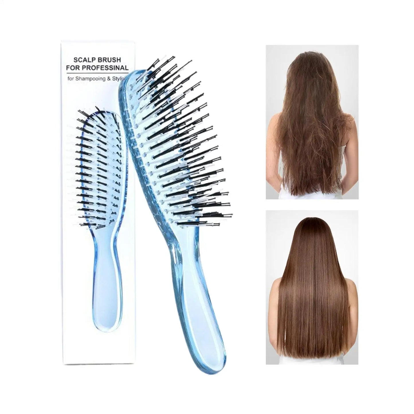 Scalp Massager Shampoo Brush | Detangling Hair Comb 3 Colors