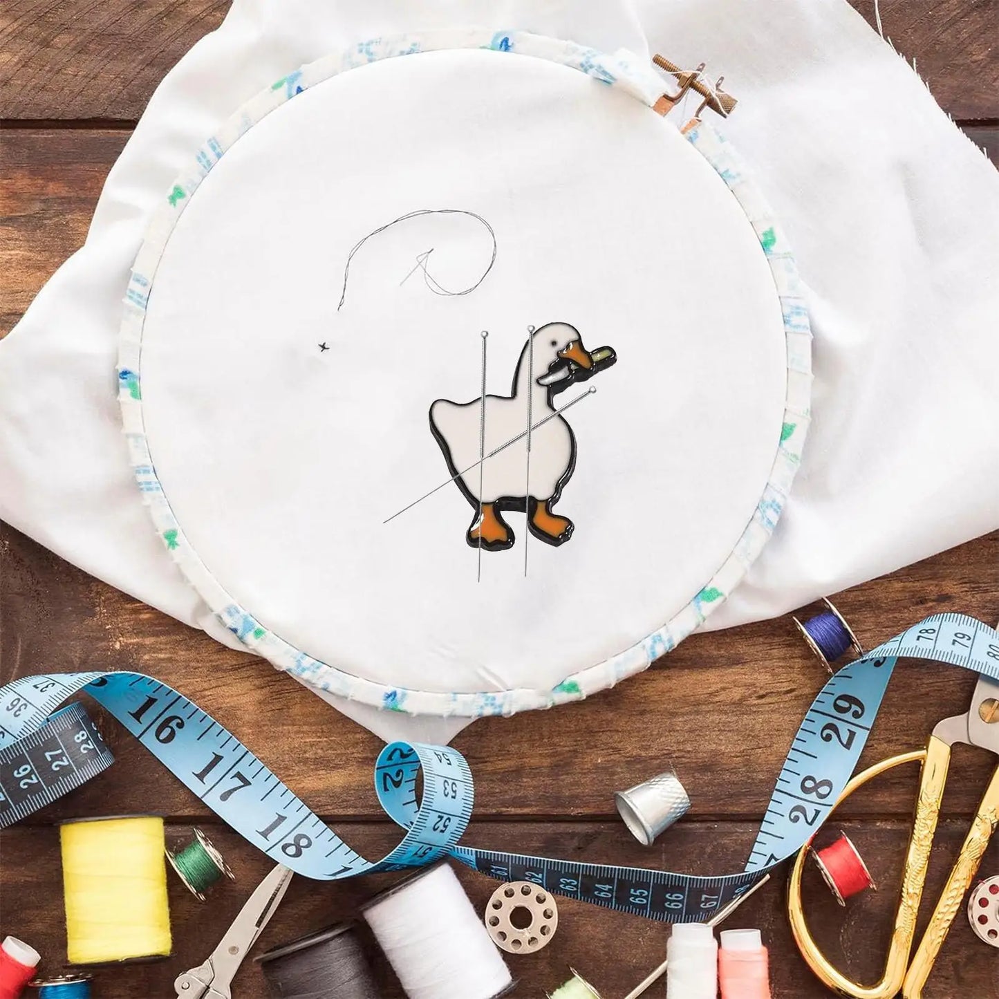 Goose Magnetic Needle Minder for Cross Stitch & Embroidery