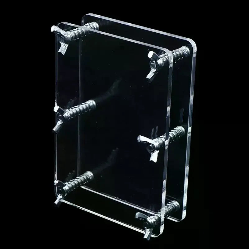 Acrylic Card Press Curvature Corrector & Storage Tool