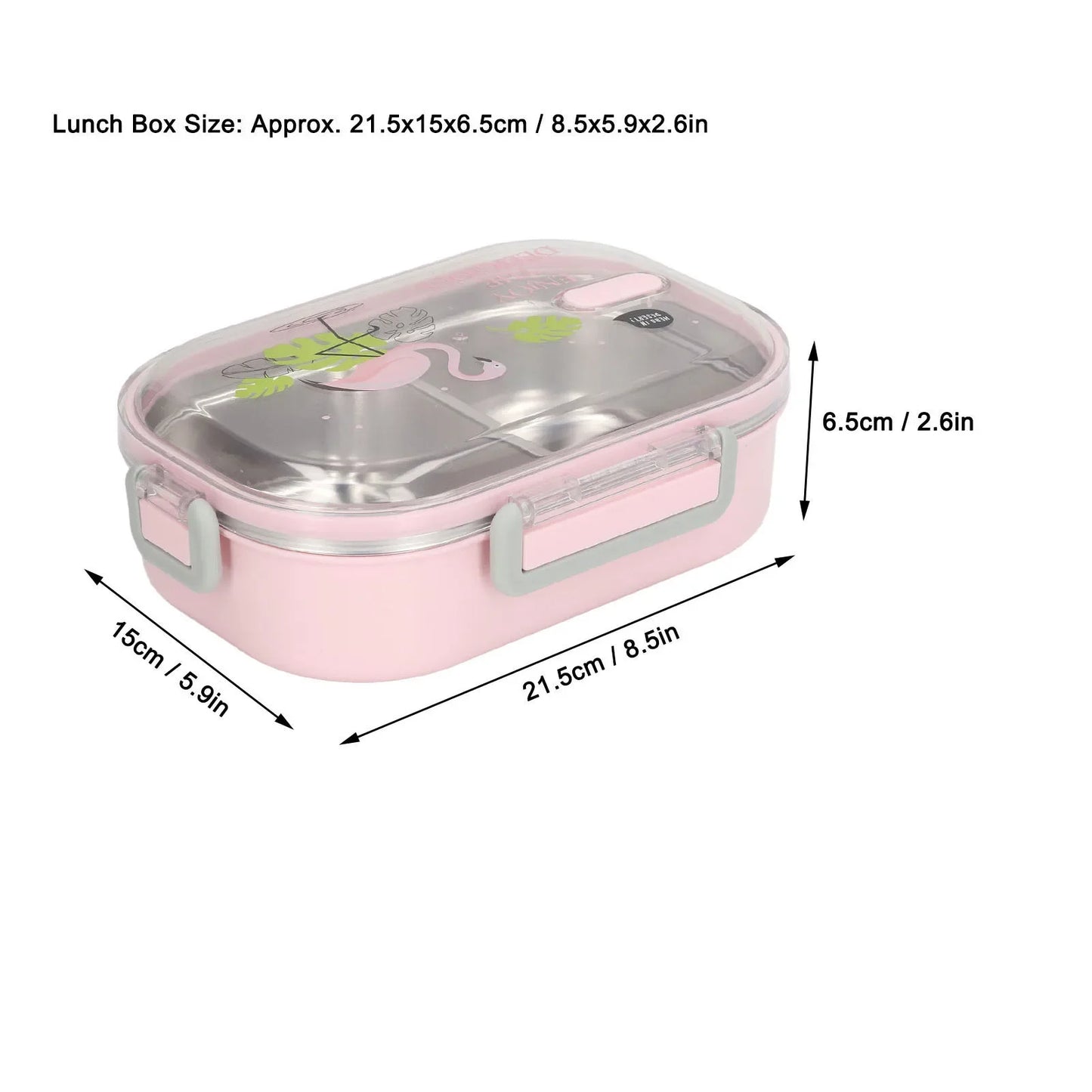 Thermal Insulation Lunch Box Stainless Steel Compartment Liner