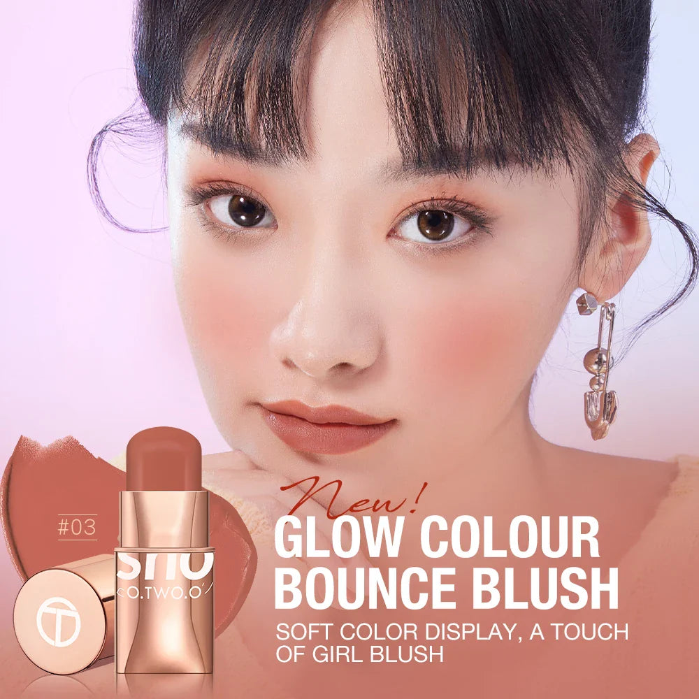 O.TWO.O 3-in-1 Cream Makeup Stick – Lips, Cheeks & Eyes