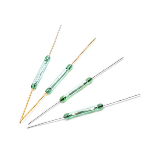 10PCS Reed switch MKA14103 Normally Open 2*14MM Gold / Silver Mka-14103 Magnetic Induction Switchs Peaceful Pleasures Health and Wellness
