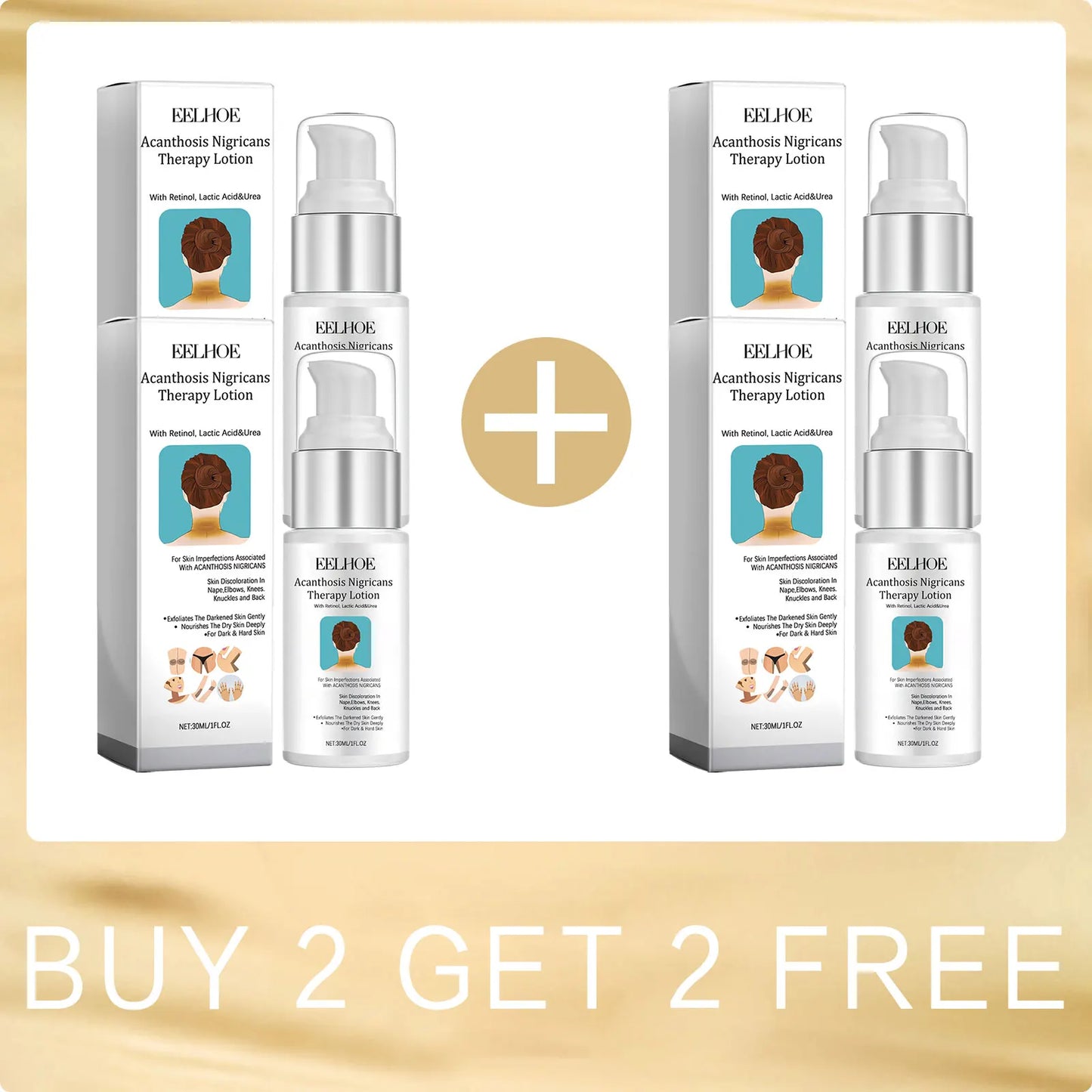 EELHOE Brightening Body Cream – Neck, Arm & Underarm Skin Care
