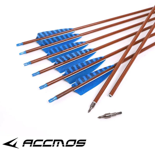 6 Wood Skin Pure Carbon Arrows Spine 350 400 450 500 550 600 700 Peaceful Pleasures Health and Wellness 12pcs700 blue