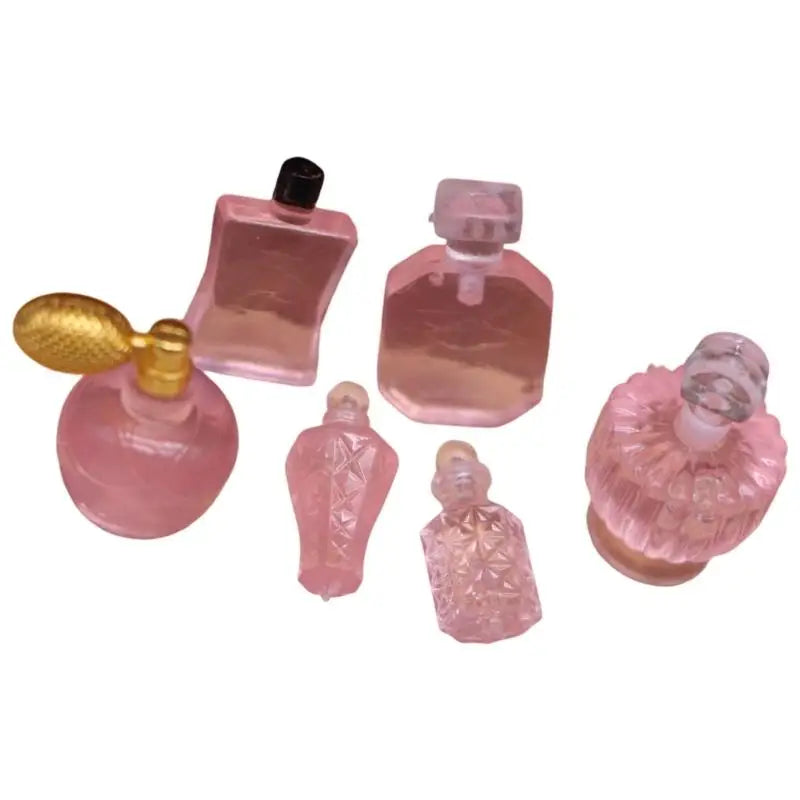Resin Miniature Bottle Set – Dollhouse, Diorama & RPG Prop