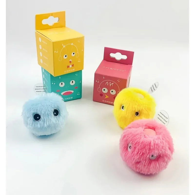 Interactive Electric Cat Toy – Catnip Ball & Squeaky Sound