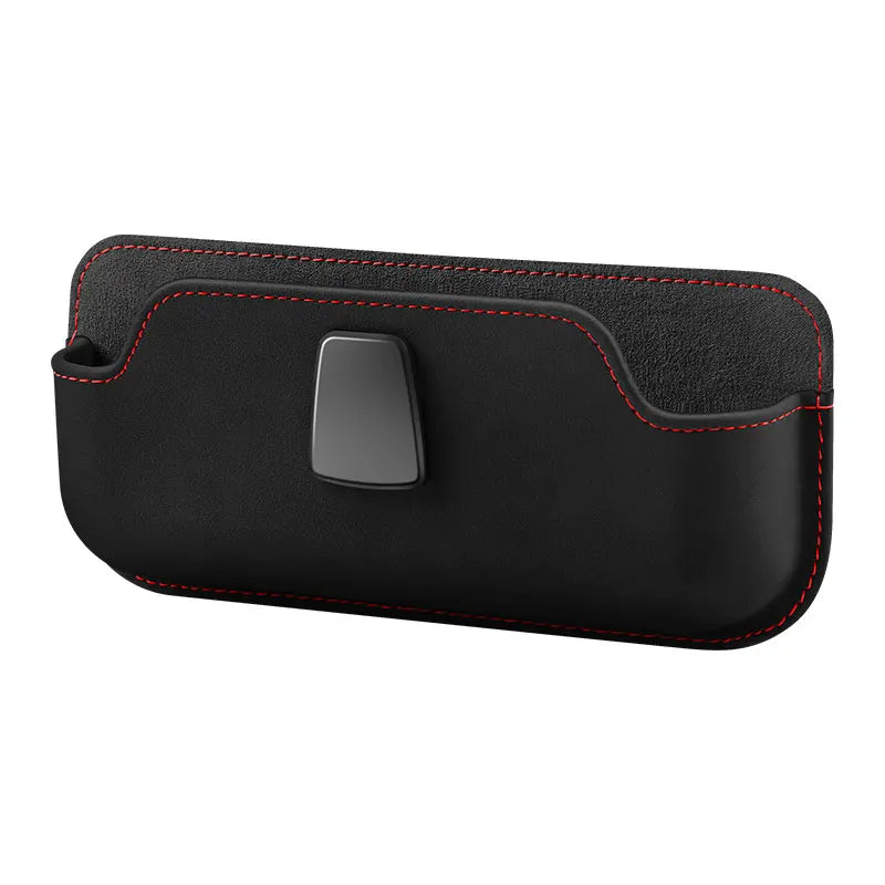 Car Sun Visor Sunglasses Holder – Magnetic Clip & Organizer