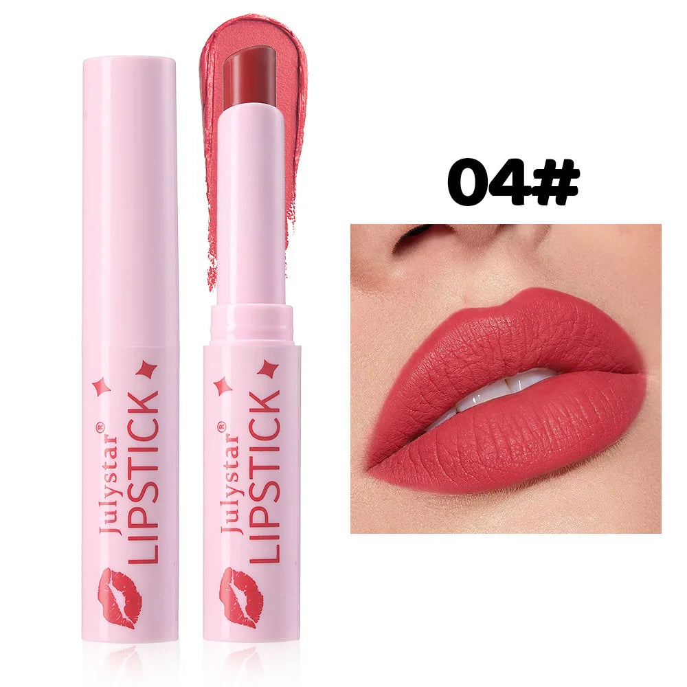Matte Velvet Lipstick Pen – 8 Colors, Waterproof, Long Lasting