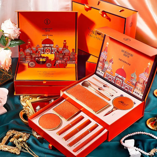 Christmas 11-Piece Makeup Gift Set – BB Cream, Lipstick & More Makeup Gift Set Peaceful Pleasures Health and Wellness