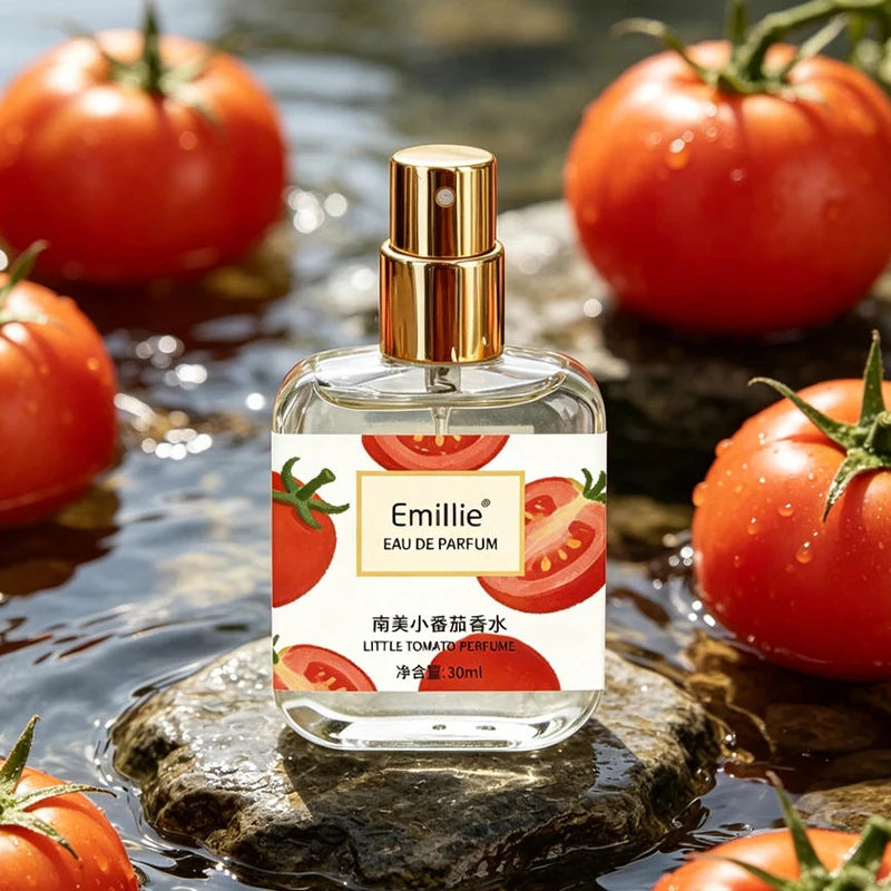 Russia Hot Selling Floral Fruity Perfume 30ml Apple Grape Pineapple Tomato Fresh Natural Eau De Toilette Women Allure Fragrance Peaceful Pleasures Health and Wellness
