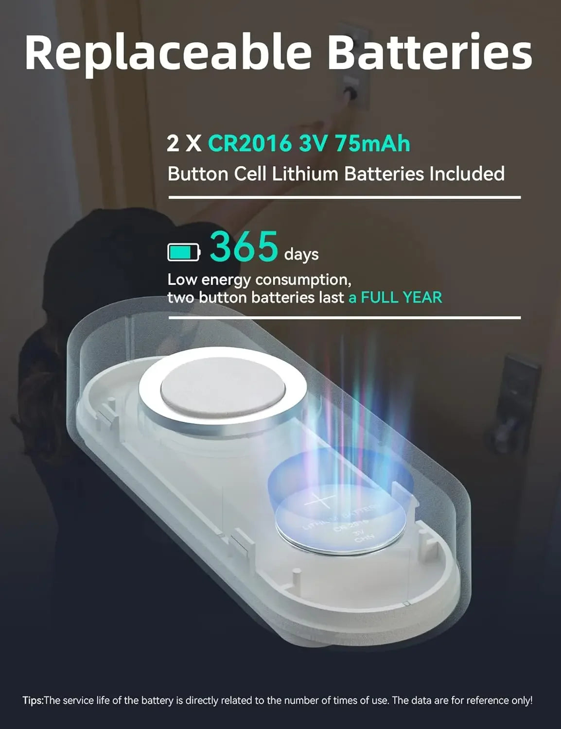 Waterproof Wireless Doorbell – 1000ft Range, 58 Chimes & LED Flash Smart Home & Security Peaceful Pleasures Health and Wellness