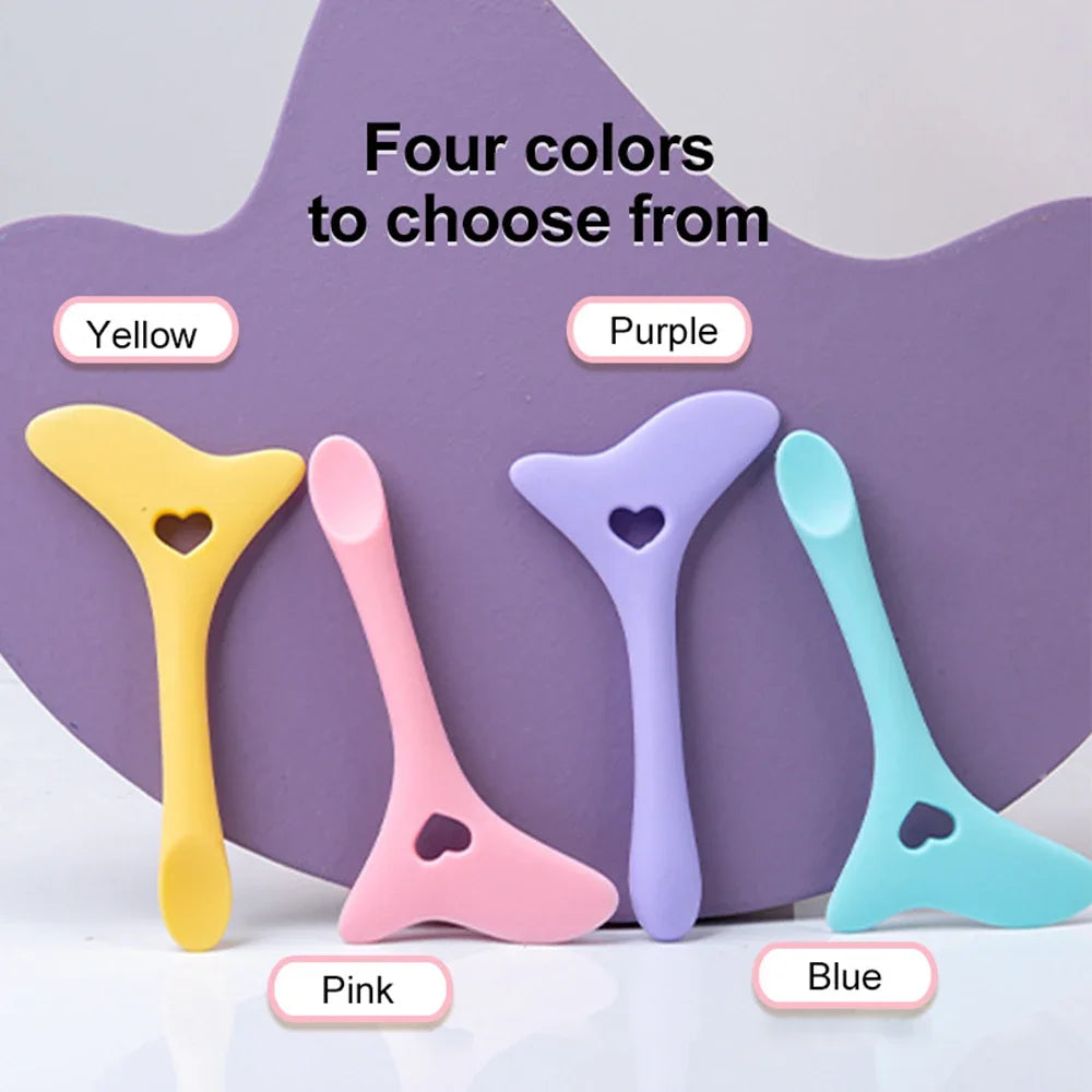 Color Silicone Eyeliner Tool Lip Brush Black Makeup Eyeliner Assistant Baffle for Precision Eye Makeup Application Peaceful Pleasures Health and Wellness
