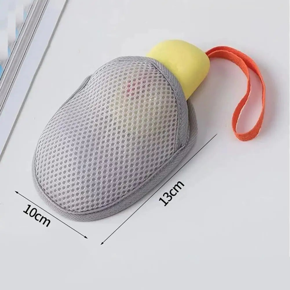 Soap Mesh Pouch with Lanyard – Fast Foaming Shower Bag