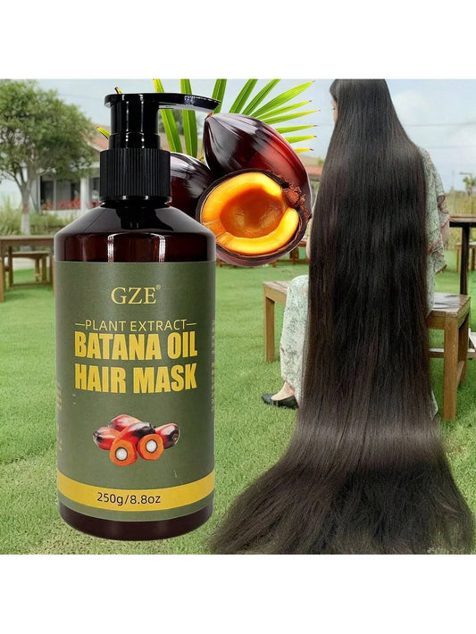 GZE Batana Oil Hair Mask – Deep Repair & Hydration 250g Deep Conditioning Mask Peaceful Pleasures Health and Wellness
