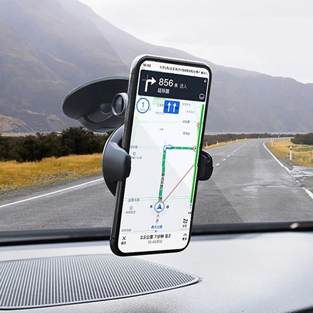 Car Phone Holder Windshield Suction Long Arm Universal Mount