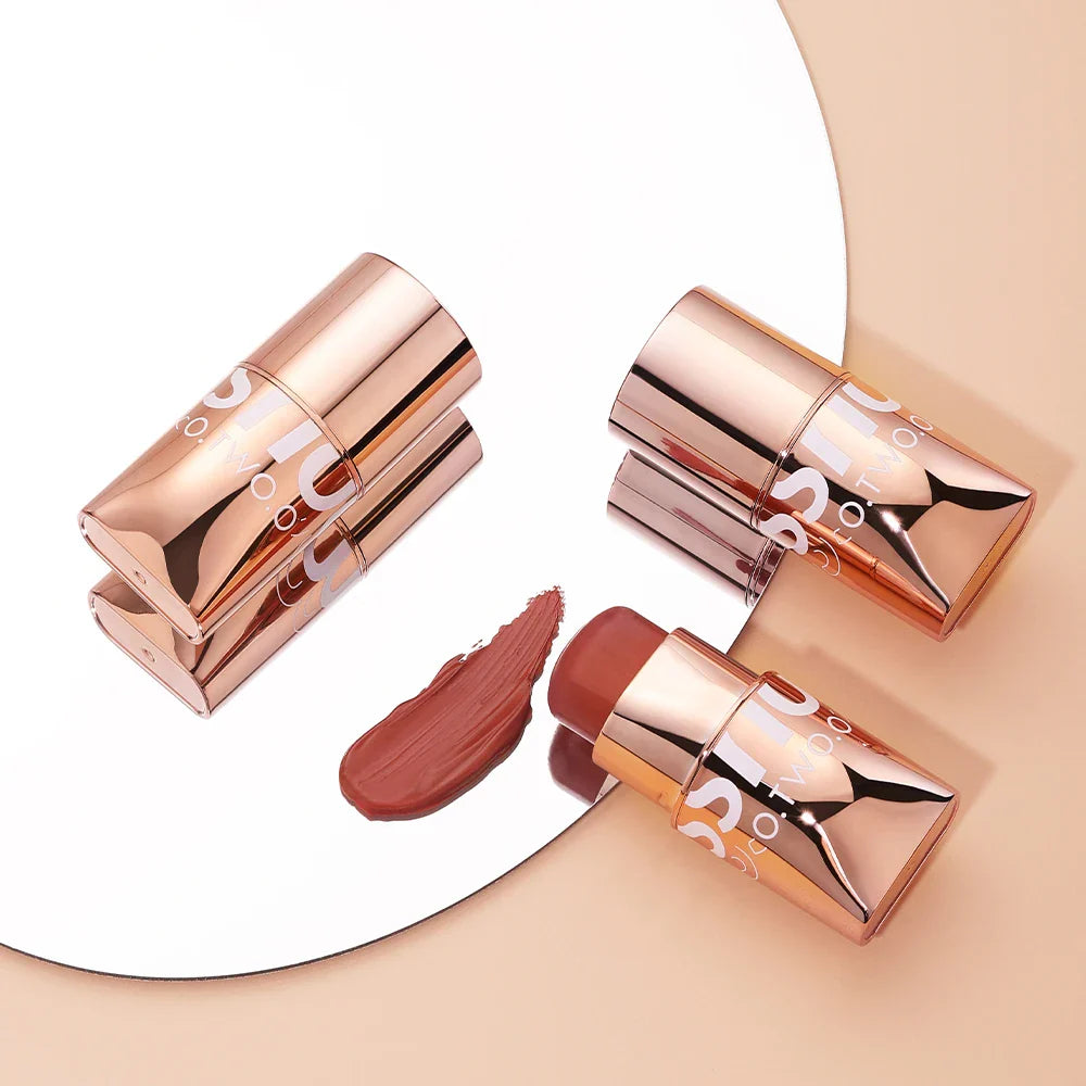O.TWO.O 3-in-1 Cream Makeup Stick – Lips, Cheeks & Eyes