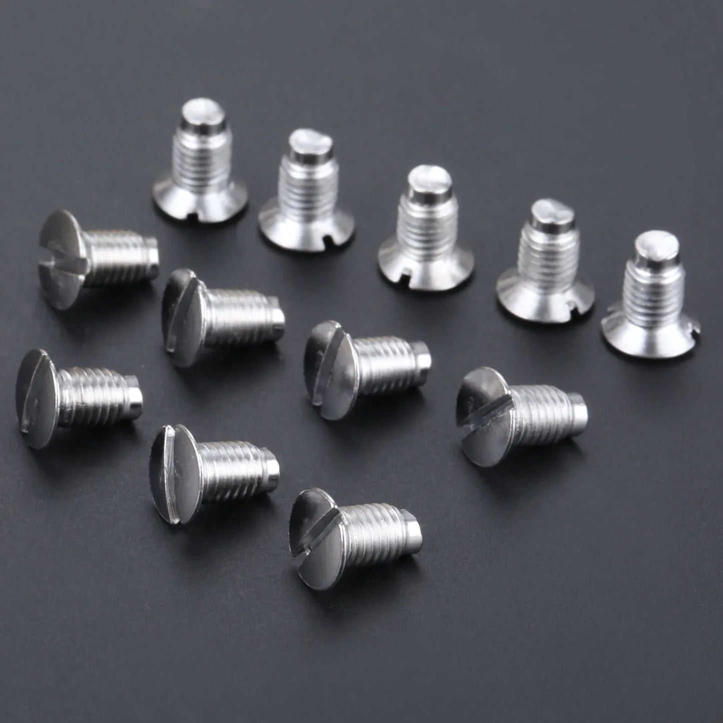 50Pcs Stainless Steel Needle Plate Screws – Industrial Sewing