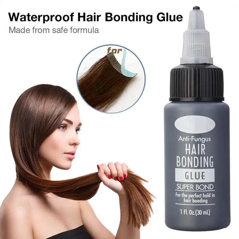 30ML Waterproof Hair Weaving Bonding Glue Strong Hold Hair Extensions Adhesives For Salon Professional Hair Wig Bonding Glue Peaceful Pleasures Health and Wellness