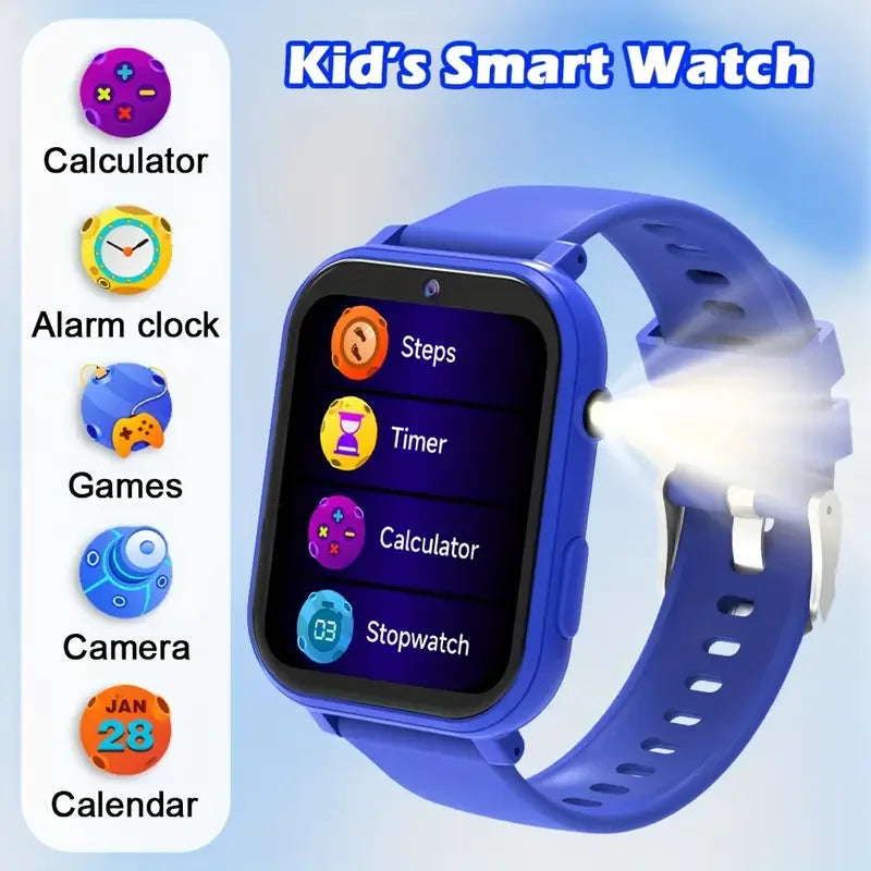 Kids Smart Watch 1.83" | Camera, 18 Games & LED Torch – LOMAXFR